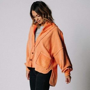 Free people baked earth jordan jacket new size XL